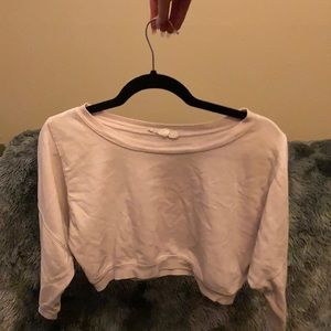 Pink Cropped Longsleeve